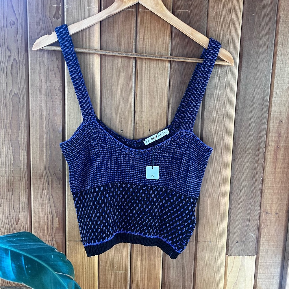 Zara Cutie knit tank BNWT